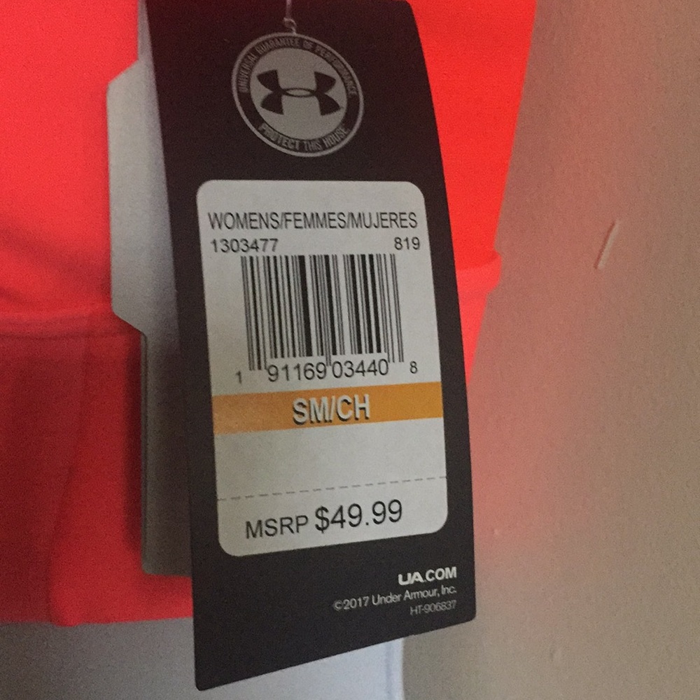 Under Armour Sports Bra Crossback Clutch - Picture 5 of 8